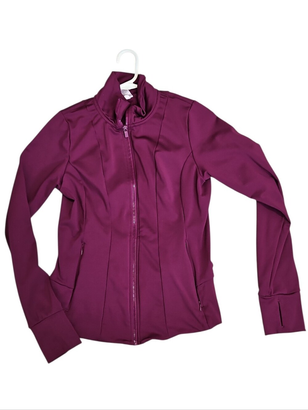 Women's Purple Fleece Lined Jacket Size Large